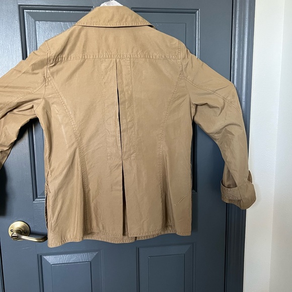 Talbots Classic Tan Trench Coat - Picture 5 of 16